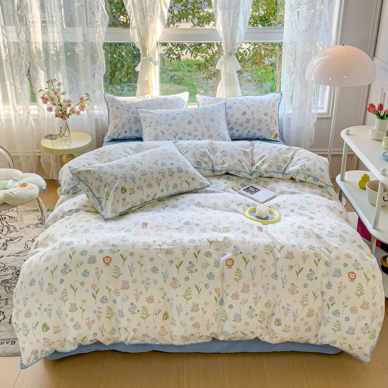 Pastel Flower Bedding Sets