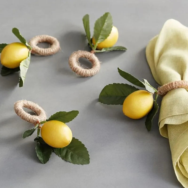 Lemon Napkin Rings