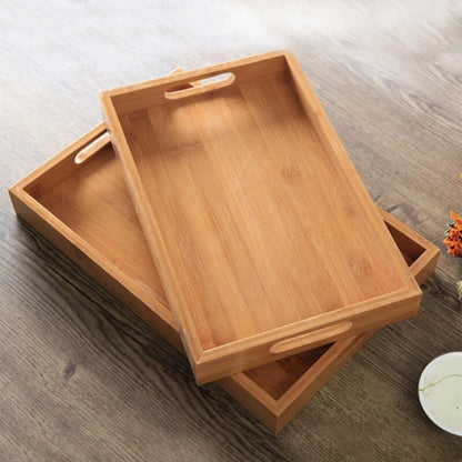 Bamboo Wood Serving Tray