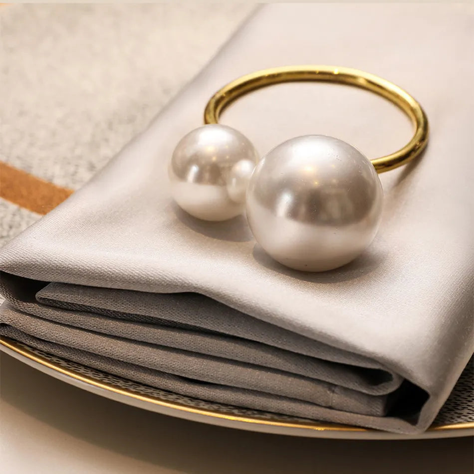 Pearl Napkin Rings