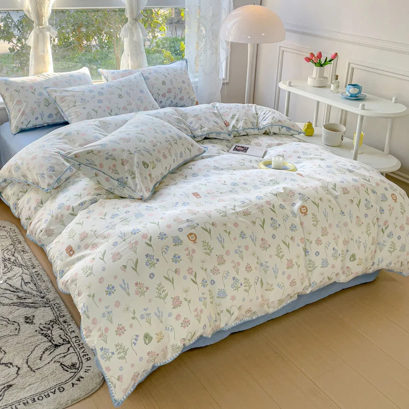 Pastel Flower Bedding Sets