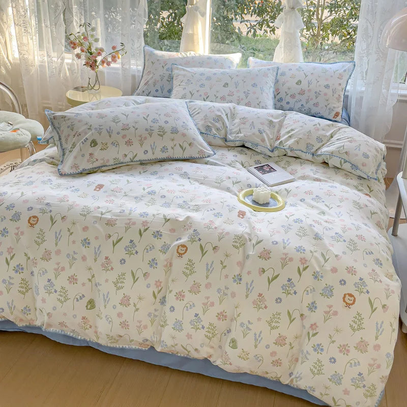 Pastel Flower Bedding Sets