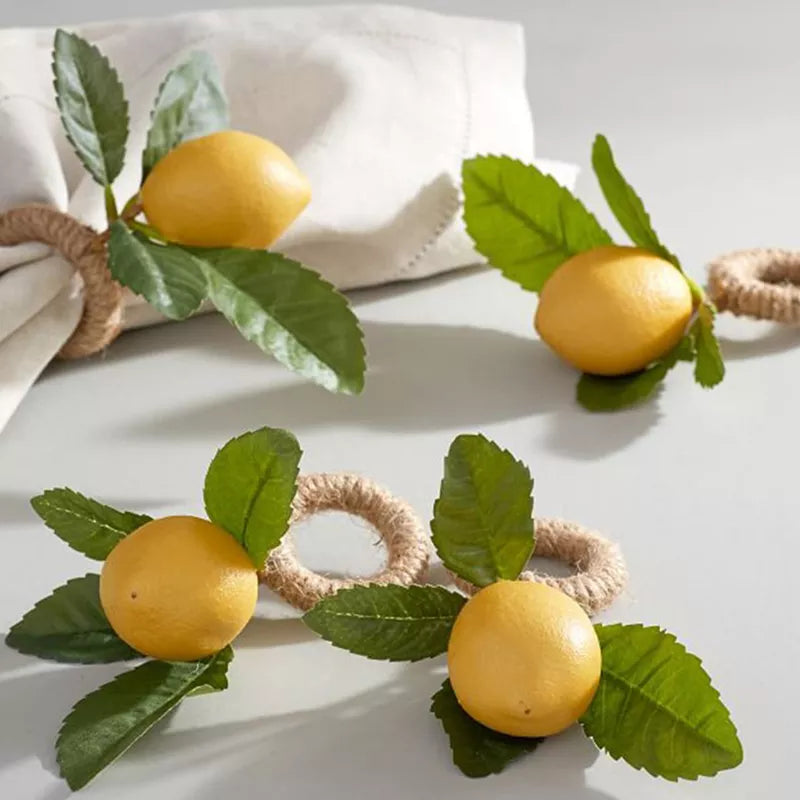 Lemon Napkin Rings