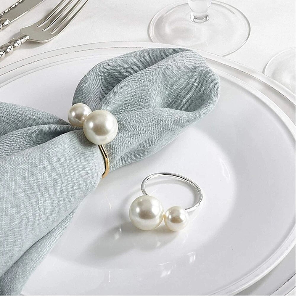 Pearl Napkin Rings