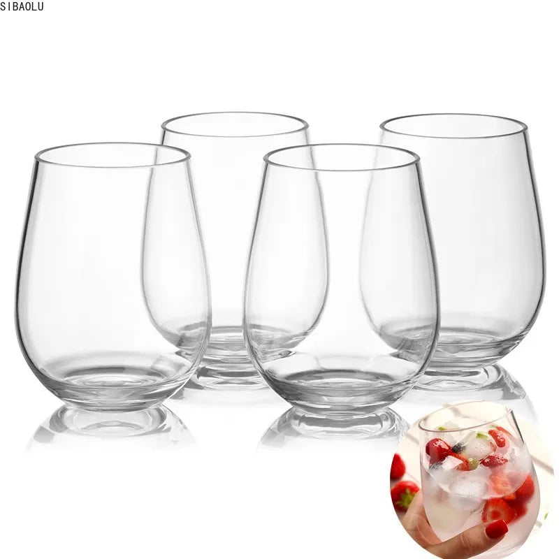 Stemless Wine Glasses