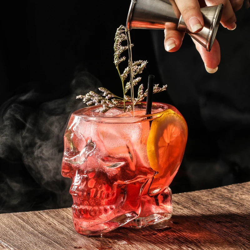 Skull Head Cocktail Beer Glass