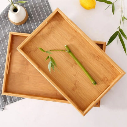 Bamboo Wood Serving Tray