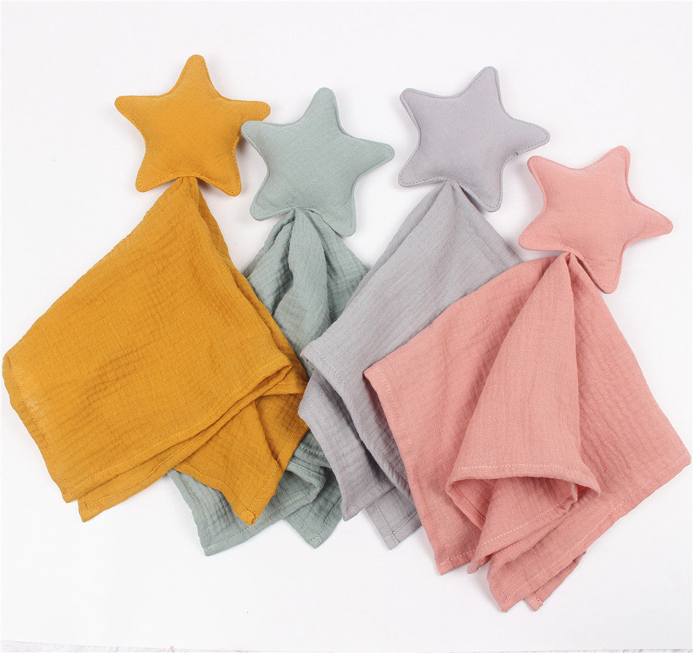 Muslin Baby Star &amp; Moon Comfort Blanket